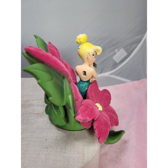 Disney Tinkerbell Holiday Christmas Stocking Hanger Holder Disney Parks Retired - Picture 6 of 8